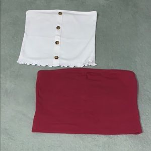 Two tube tops